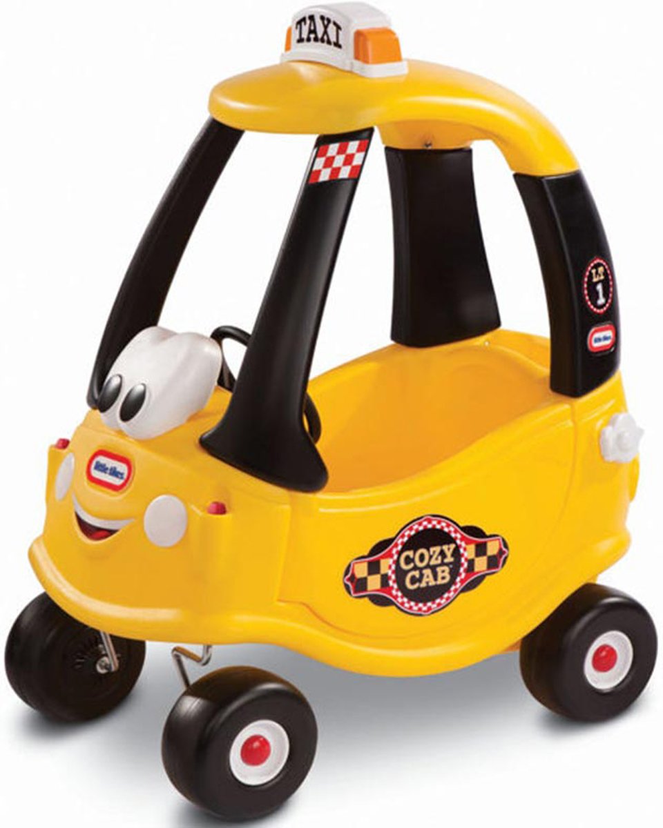 Little Tikes Cozy Coupe Taxi - Loopauto - Geel