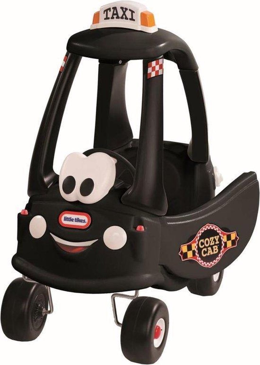 Little Tikes Cozy Coupe Taxi - Loopauto - Zwart