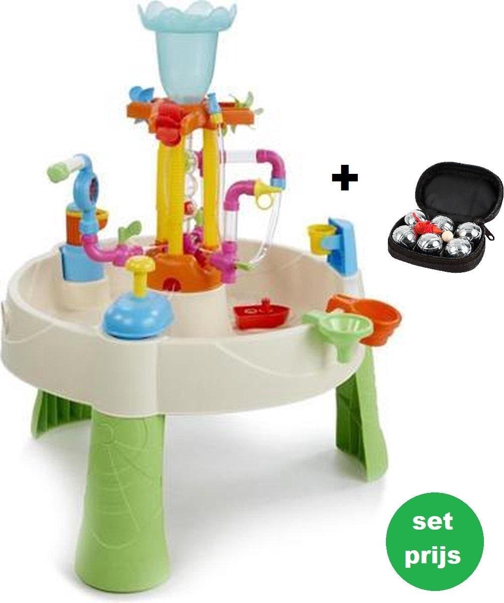 Little Tikes Fountain Factory watertafel met extra mini jeu de boules setje. Fontein. (niet Piraat)