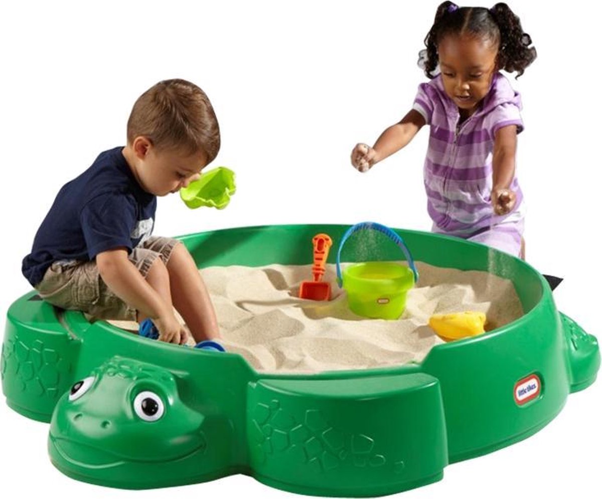   Schildpad Zandbak 95x109x38 cm Groen