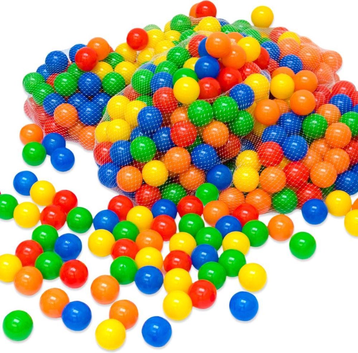 650 kleurige ballen voor ballenbad 5,5cm baby ballen plastic ballen baby speelballen