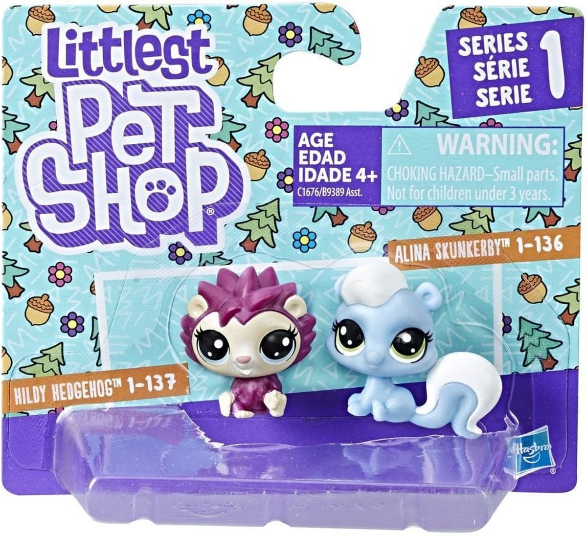 HASBRO Littlest Pet Shop 2 pack, Hildy & Alina