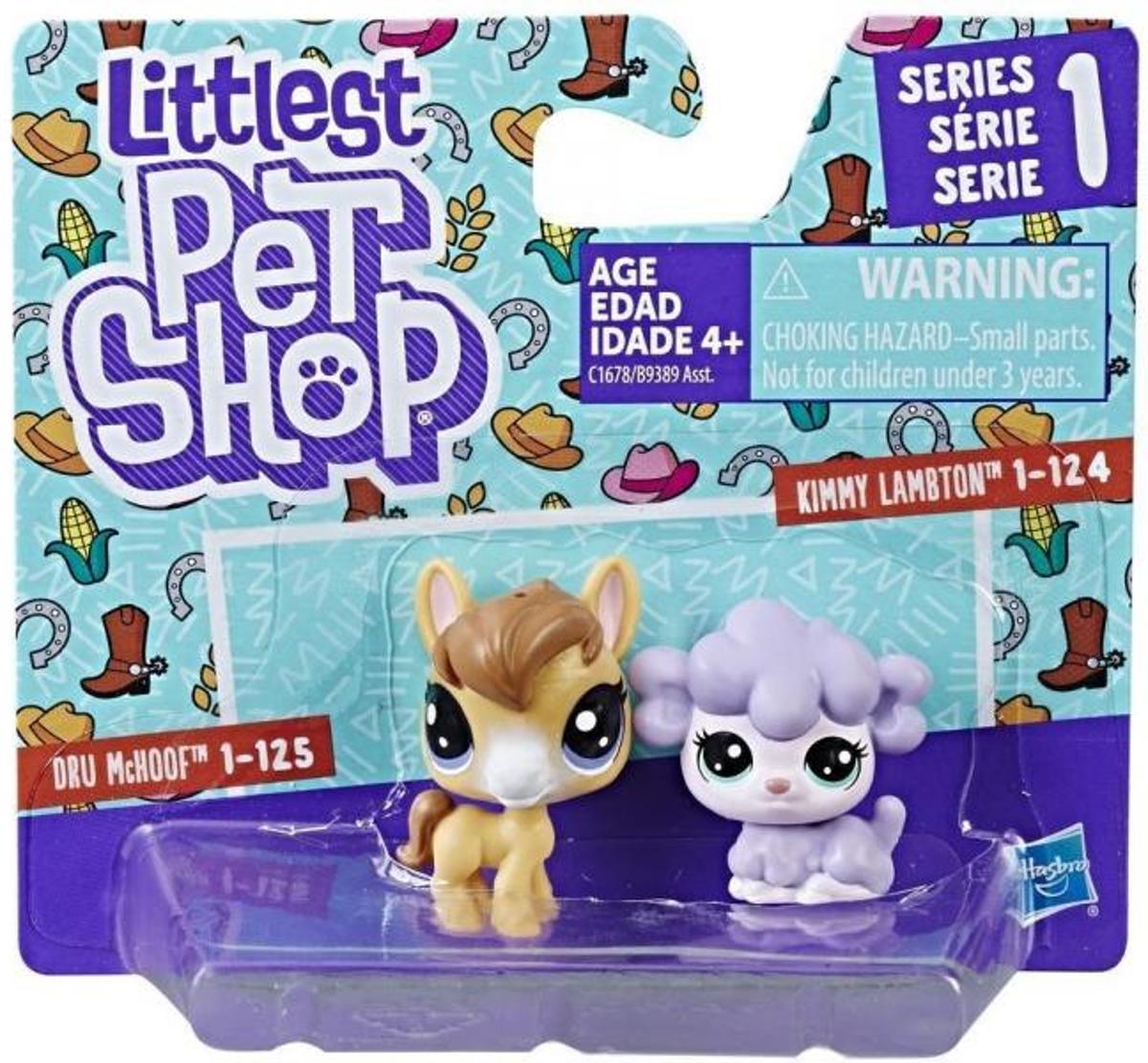 HASBRO Littlest Pet Shop 2 pack - Lam & Paard