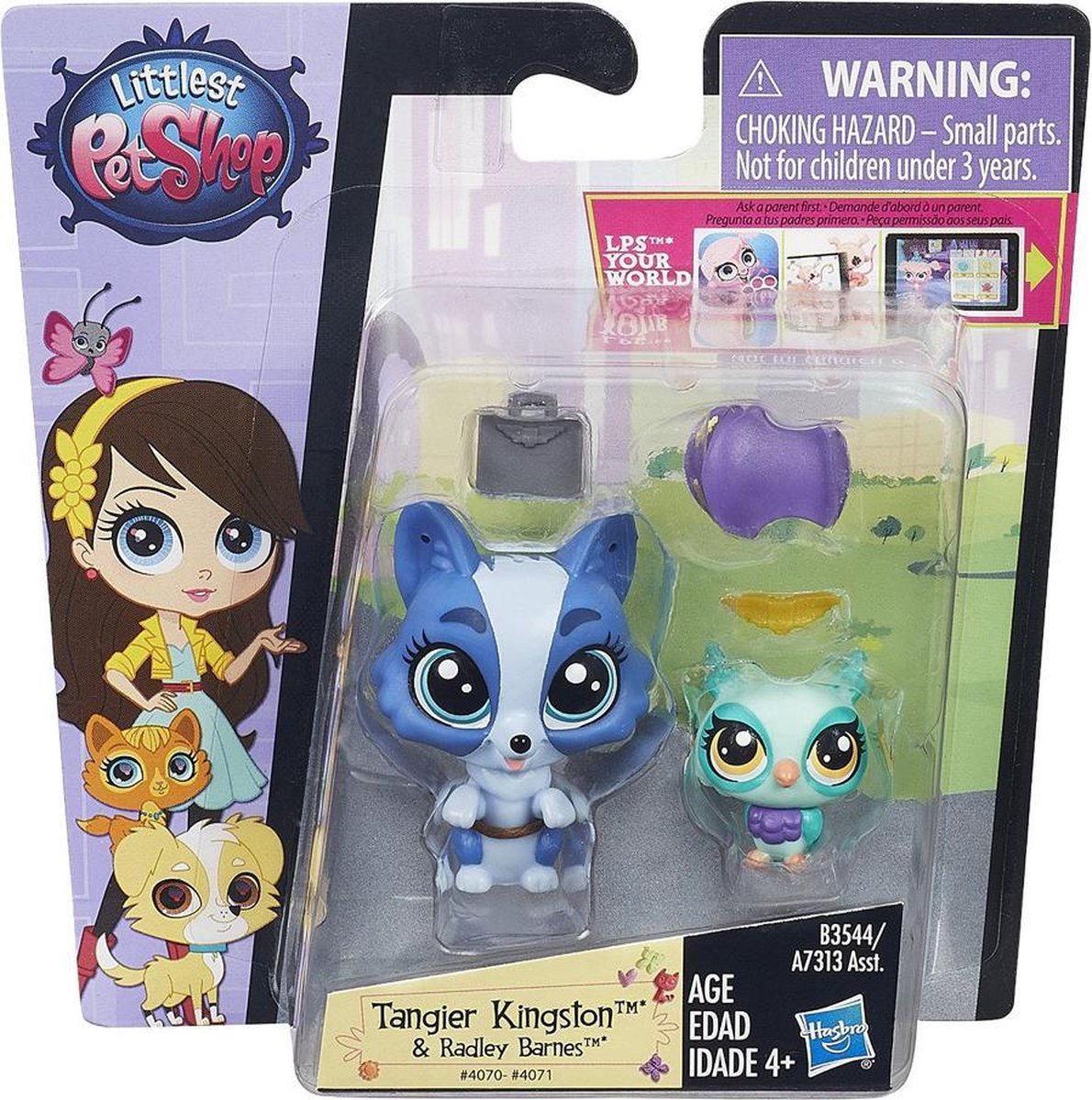 Littlest Pet Shop Pet Pawsabilities Tangier Kingston and Radley Barnes