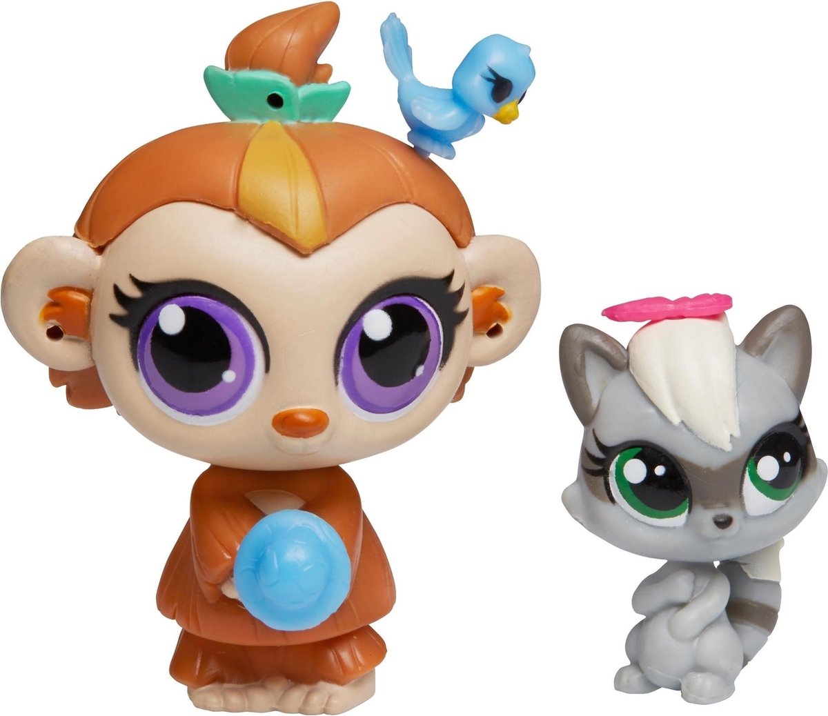 Littlest Pet Shop deco bits Pepper Clark en Dawn Ferris