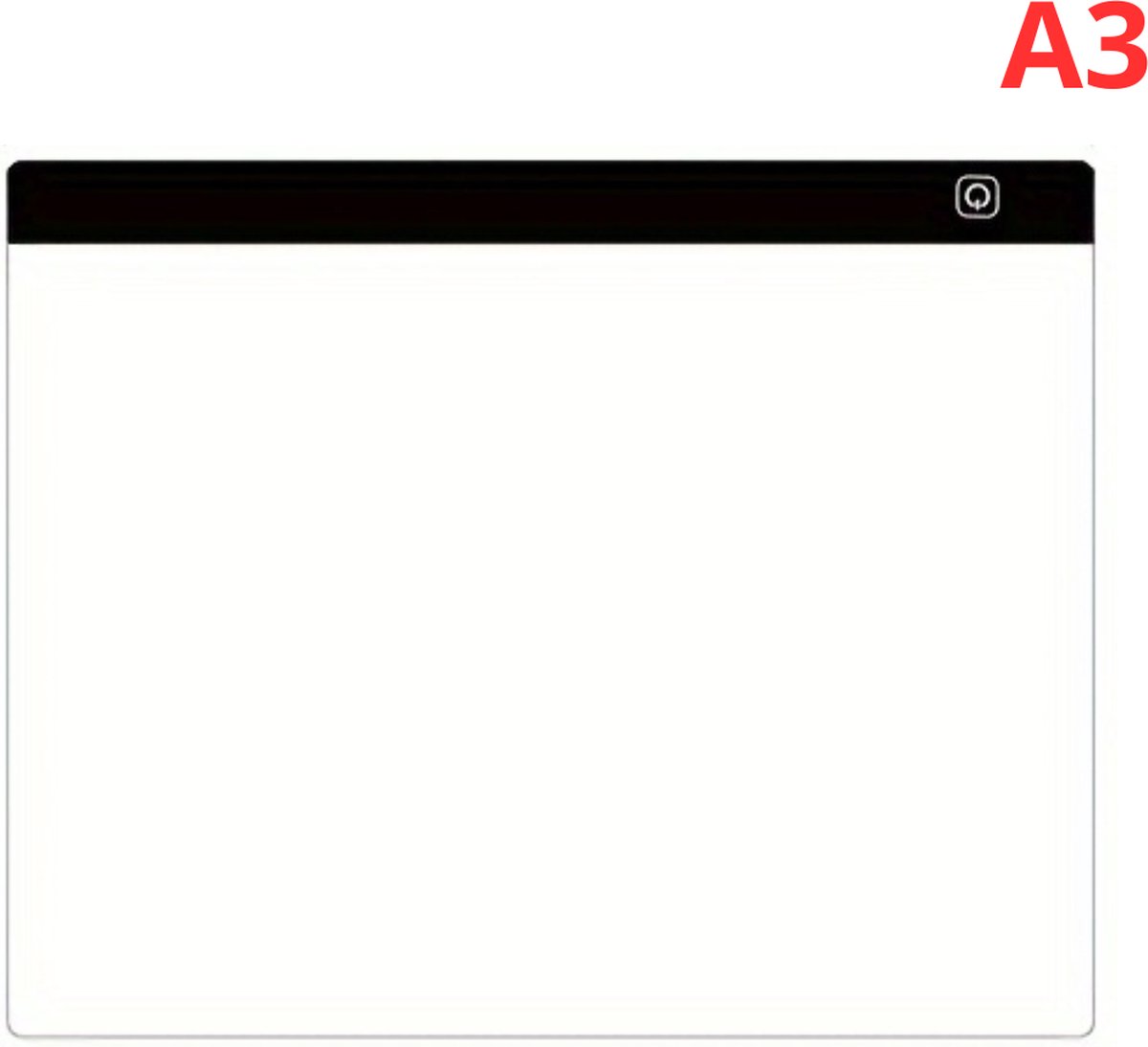   Lightpad - Diamond Painting - Lichtbak - Voor Tekenen - Voor Diamond Painting- Lichttafel - Tekentafel - Tekenen - A3 - A4 - A5 - Volwassenen - Kinderen - Dimbaar -  