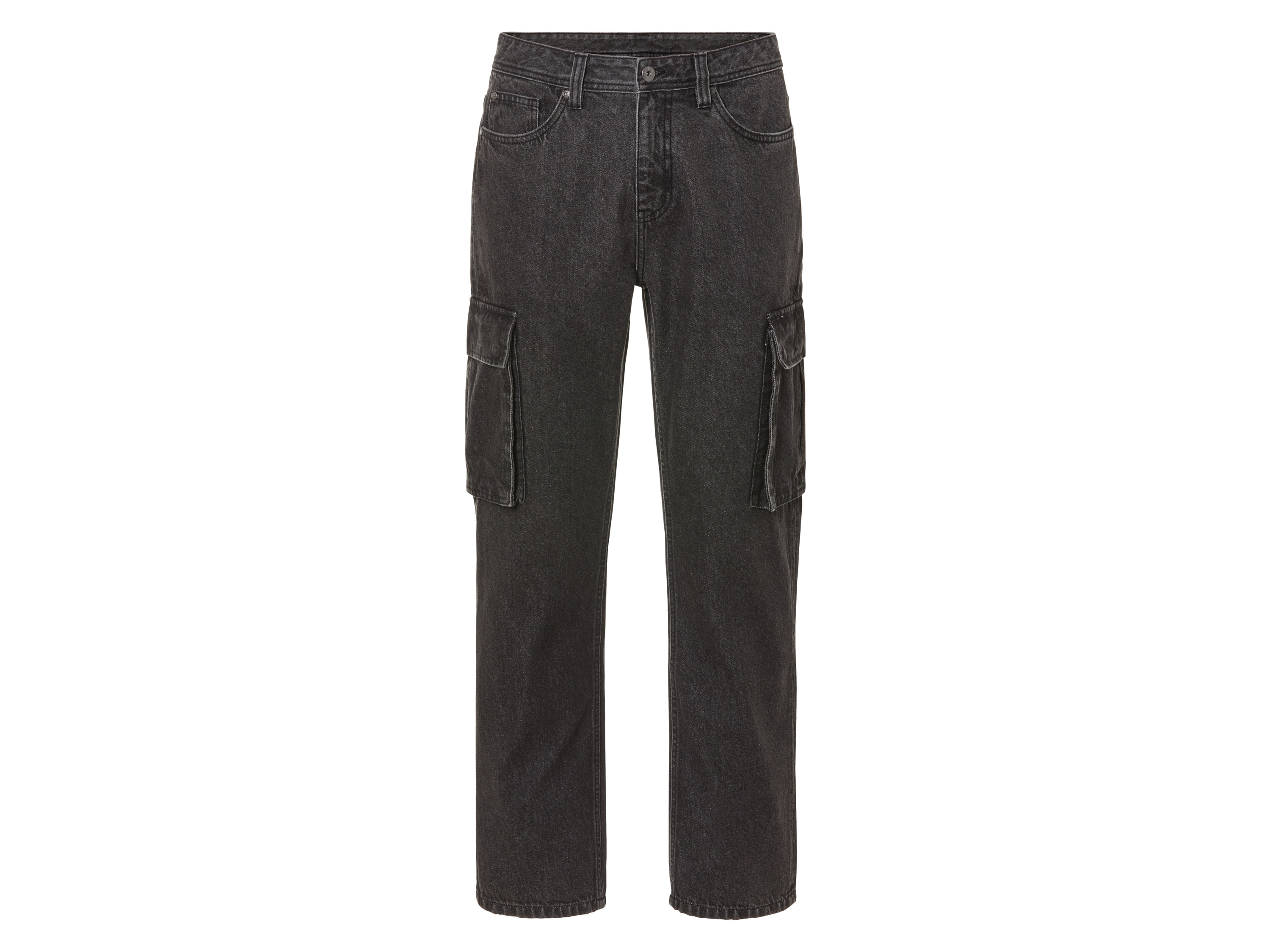 LIVERGY Heren jeans - Relaxed Fit (50 (34/32), Donkerblauw)