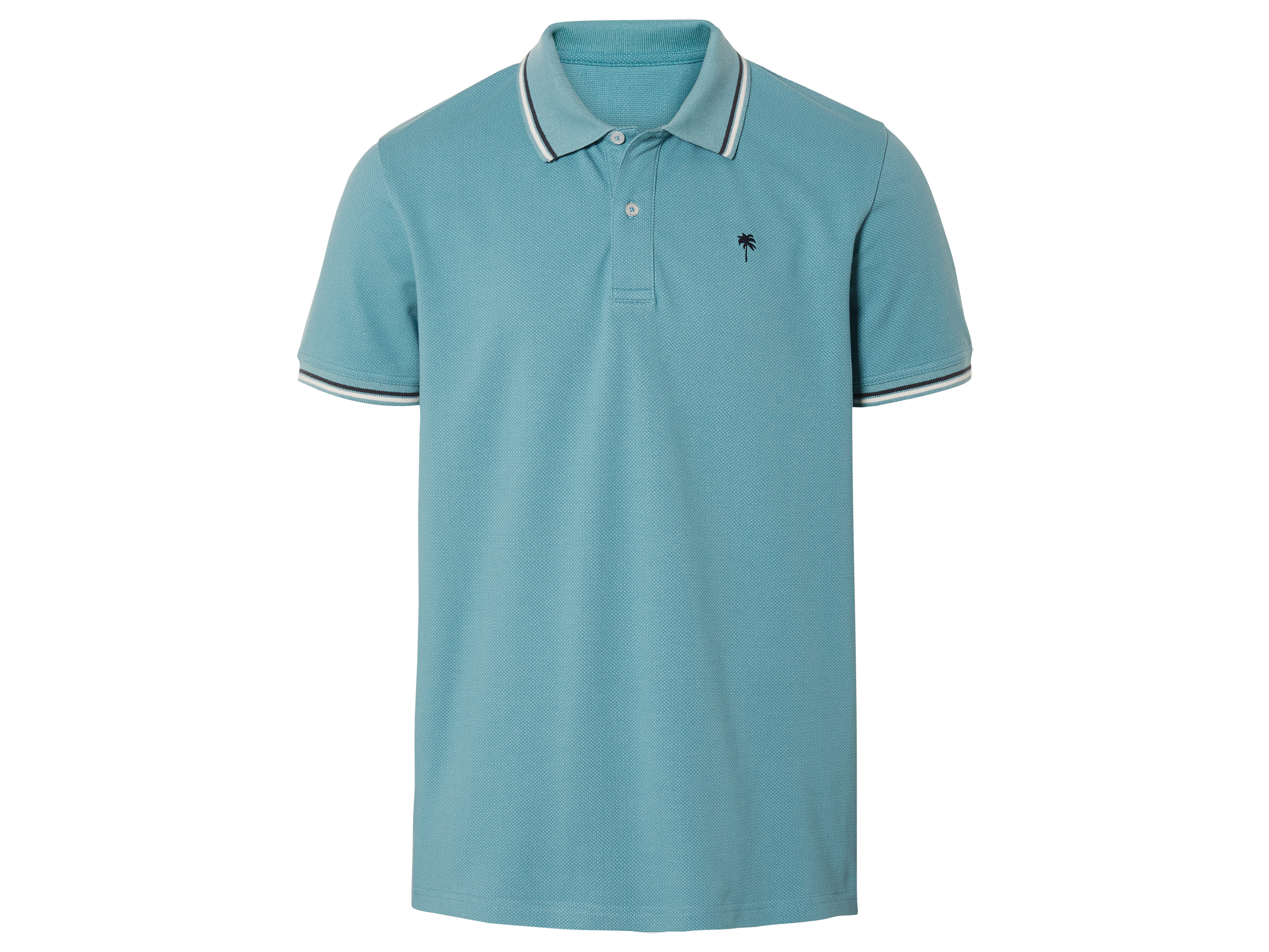 LIVERGY Heren polo (XL (56/58), Blauw)