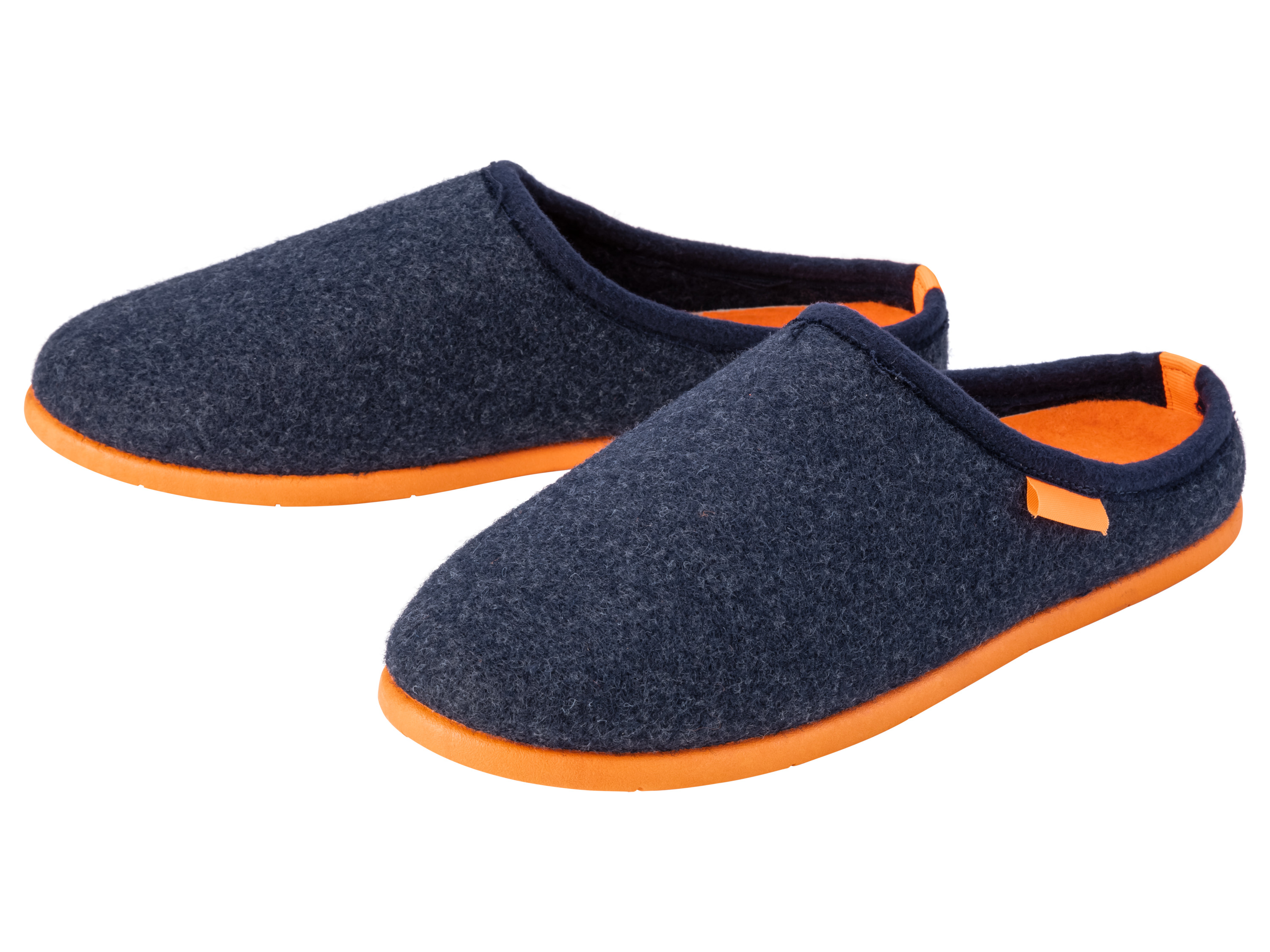 LIVERGY Herenslippers (41, Marineblauw)