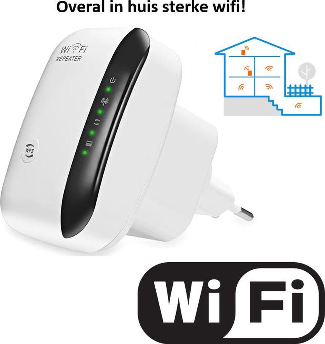 Living Needs Wifi Versterker – Wifi Repeater – Wifi Versterker stopcontact.