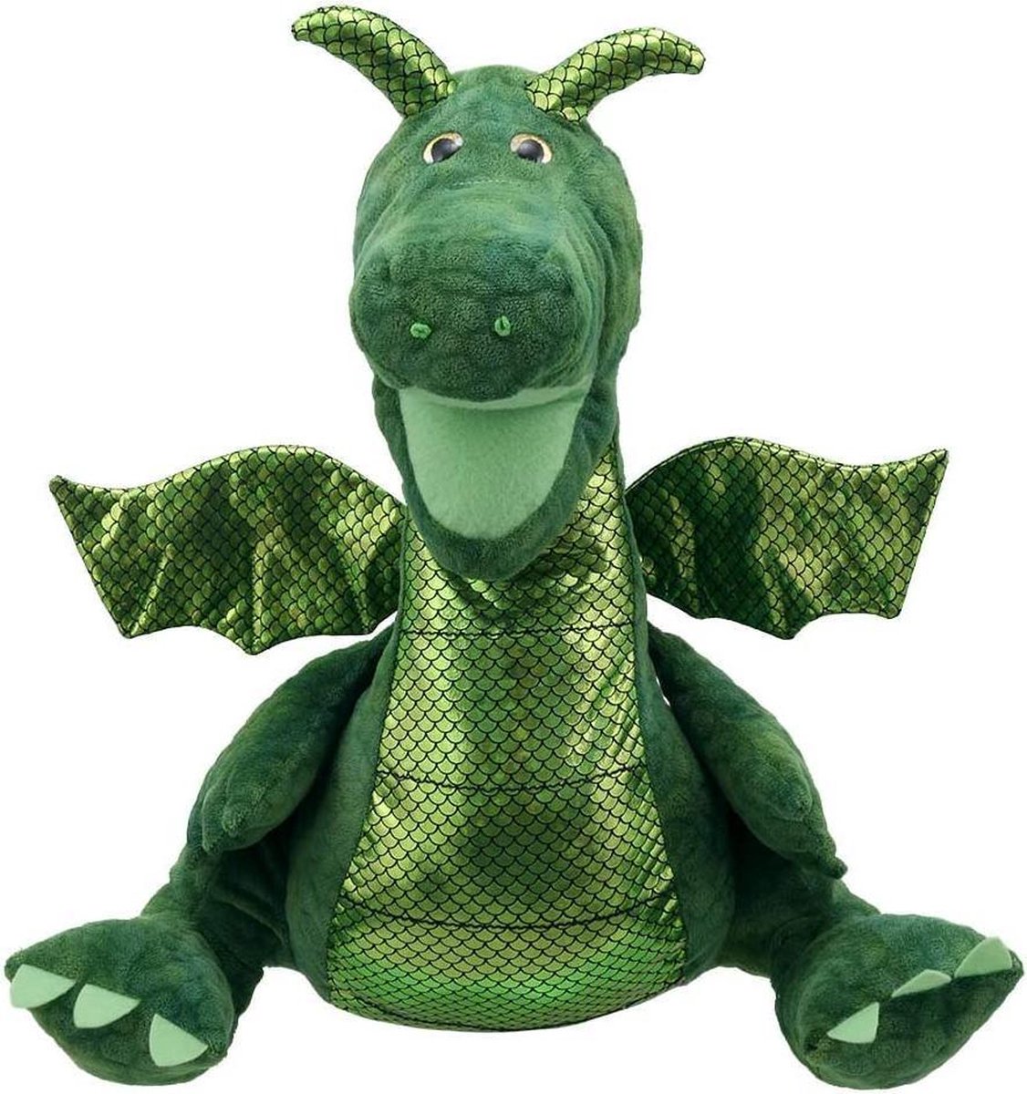   draak living puppet groen