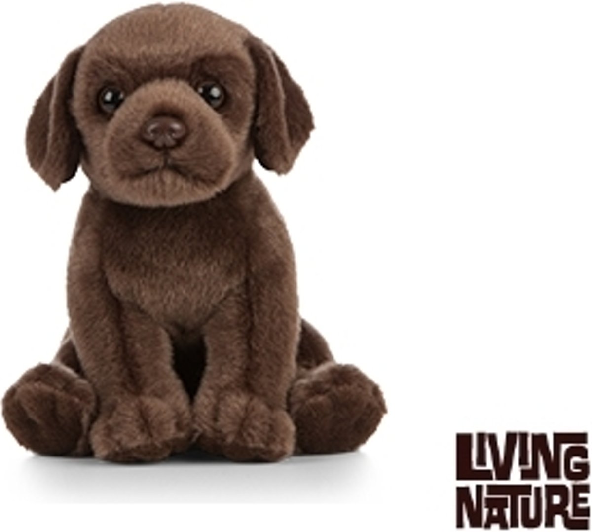 Knuffel Hond Labrador Chocolade bruin