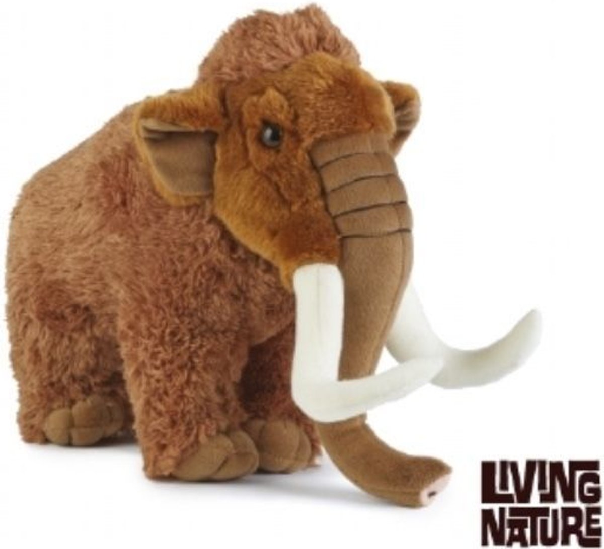 Living Nature Knuffel Mammoet 18 cm