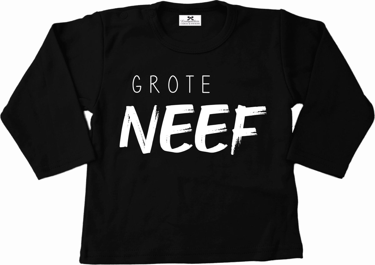 Shirt grote neef-bekendmaking zwangerschap-Maat 110/116