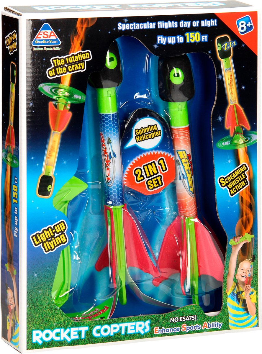 Afschietpijlen met Licht, 2st.