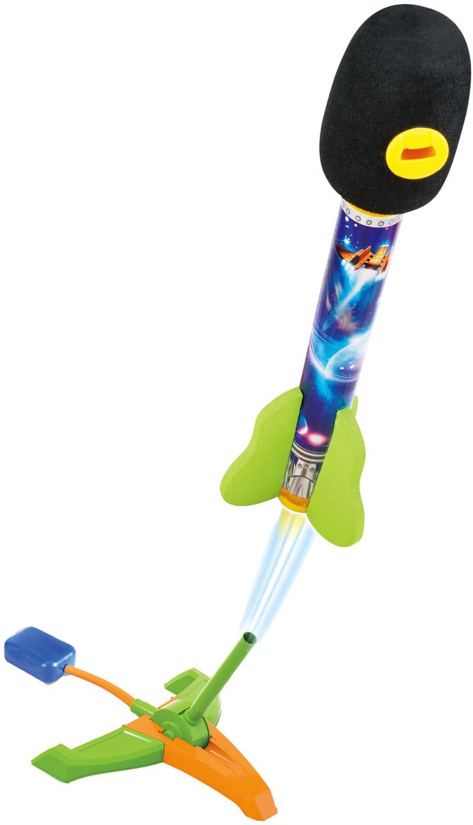 Afschietraket Voetpomp