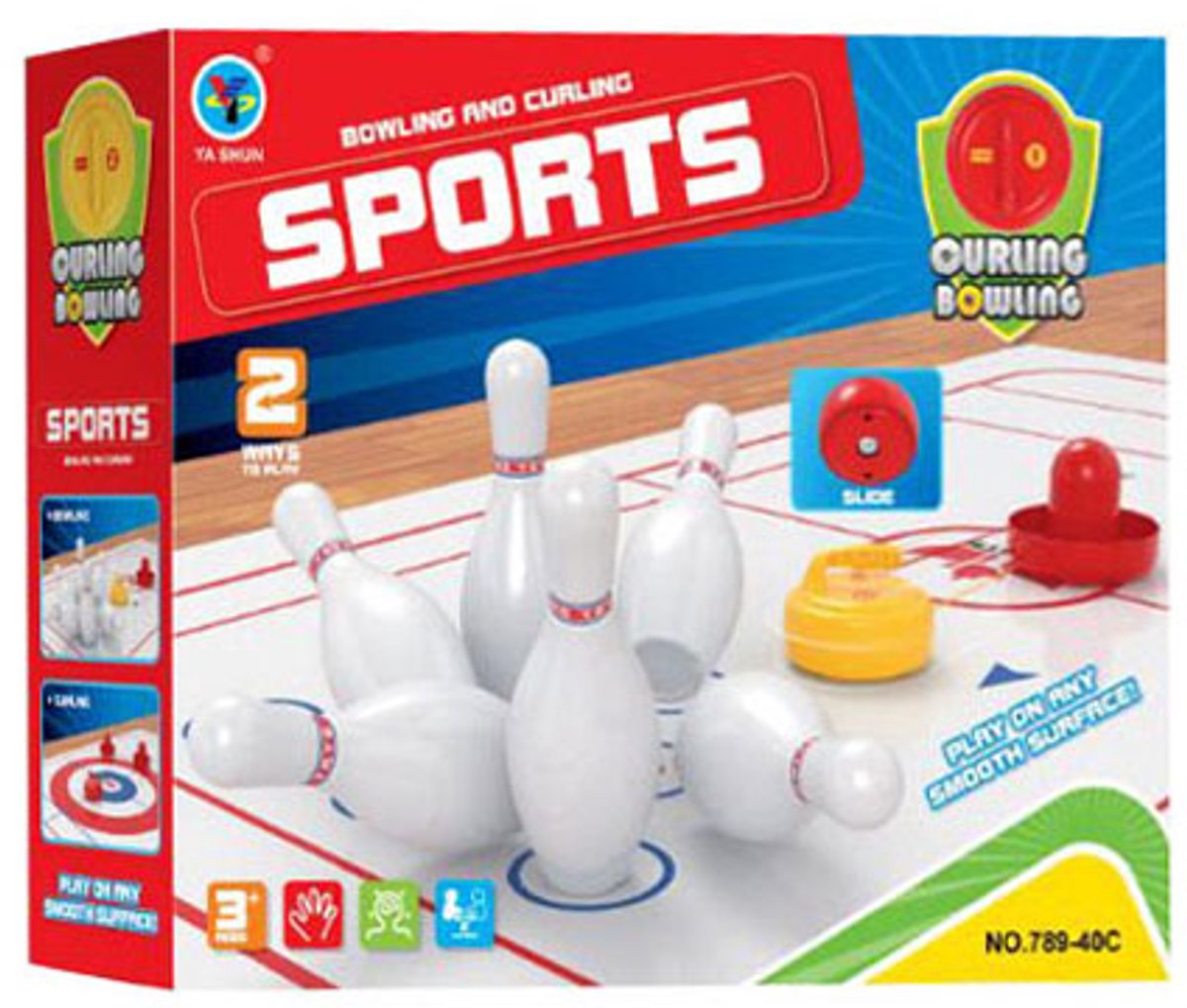 Airbowling- en Curlingset