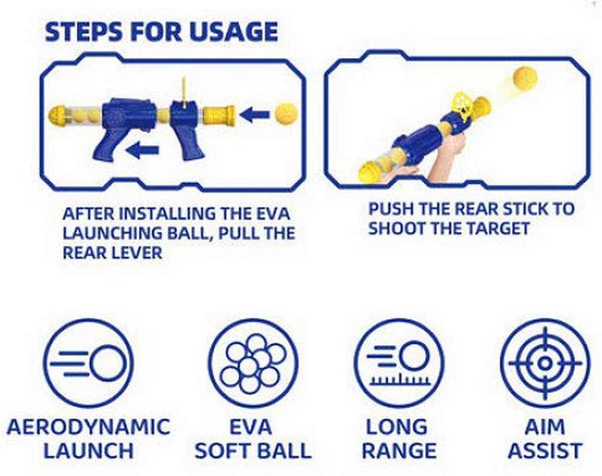 Ballenshooter Puntentarget
