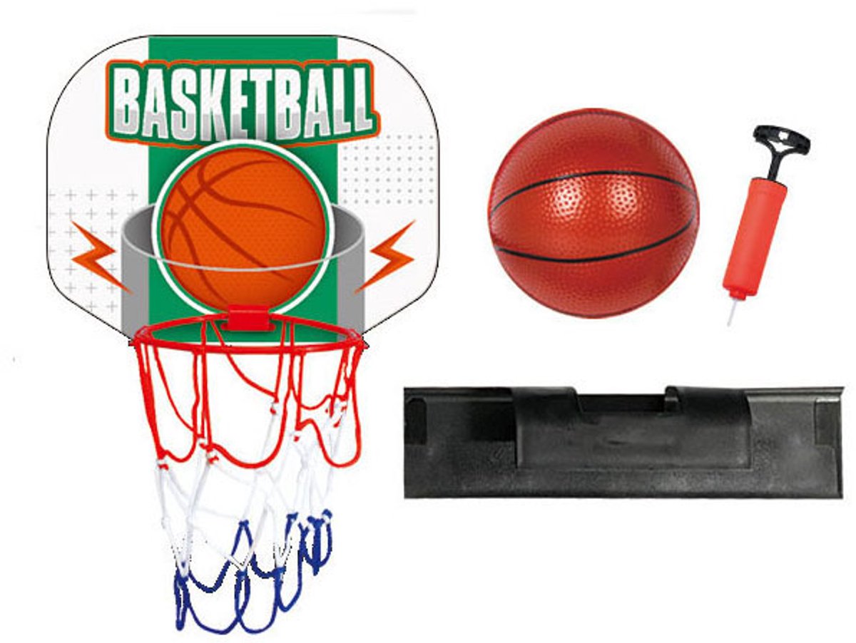 Basketbalbord basketbal speelgoed voor kinderen met bal en pomp.