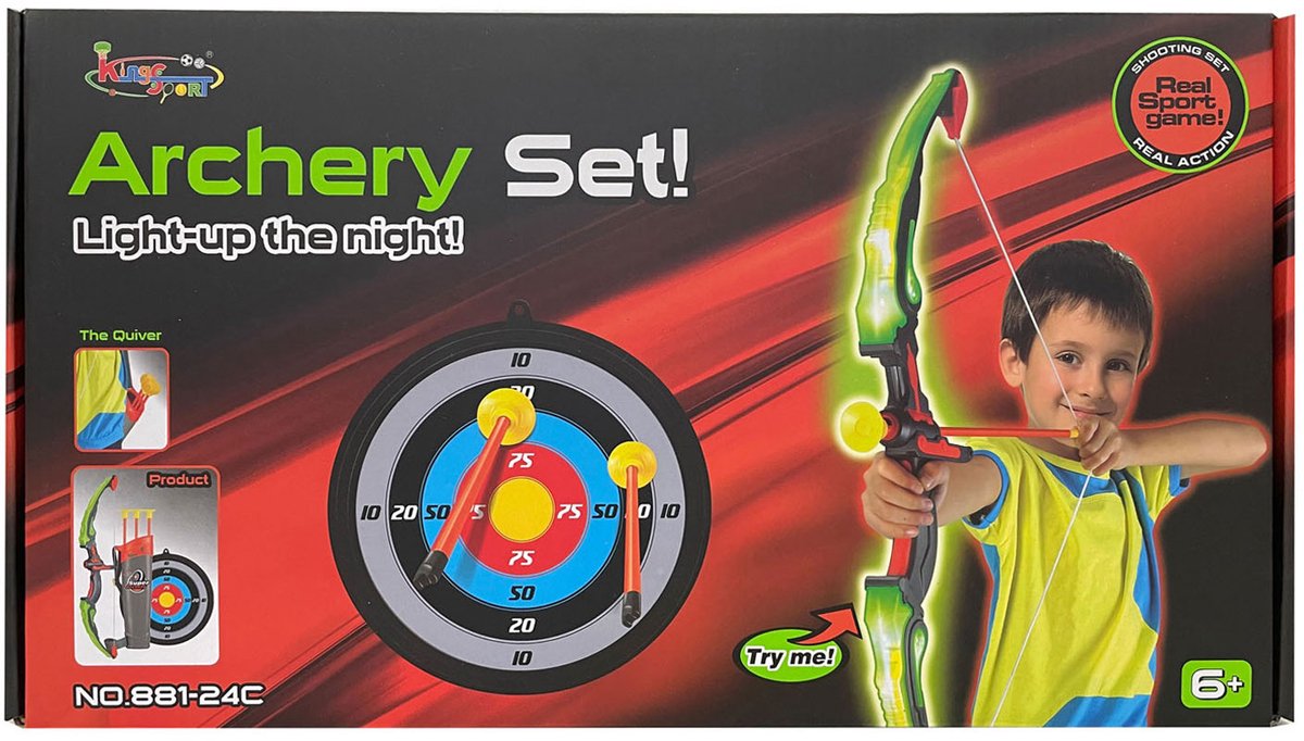 Pijl- en Boogset met Licht