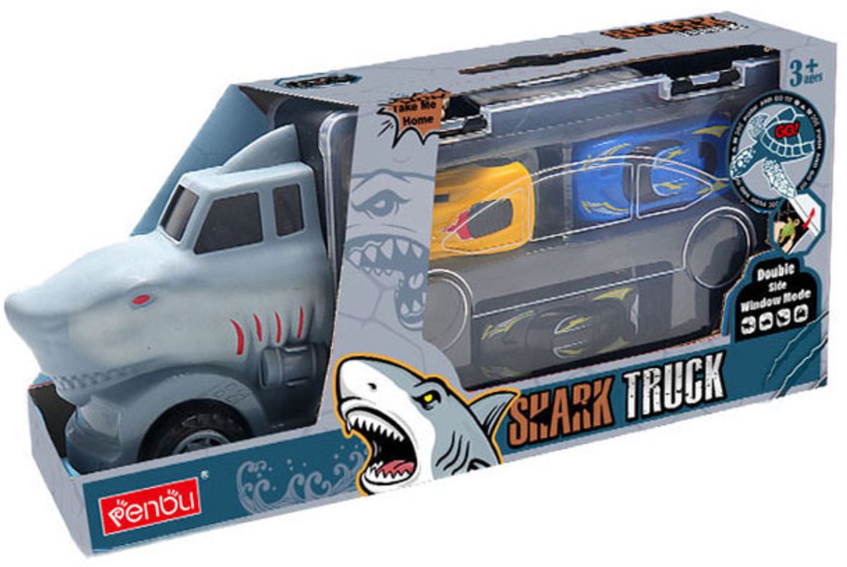 Transporter Haai met Autos