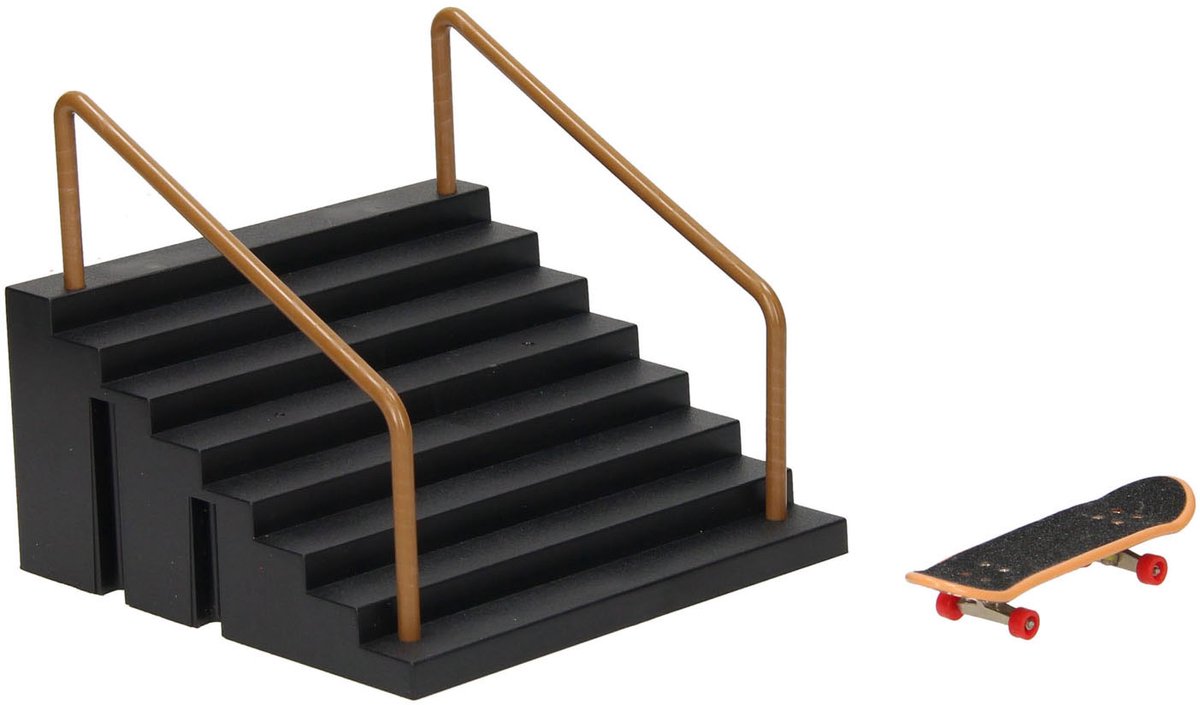 Vinger Skateboard met Stunttrap