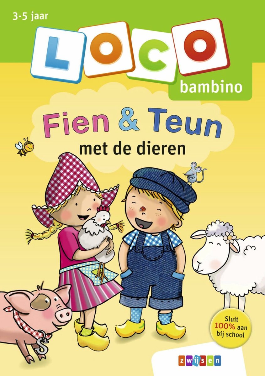 Loco Bambino - Loco bambino Fien & Teun met de dieren