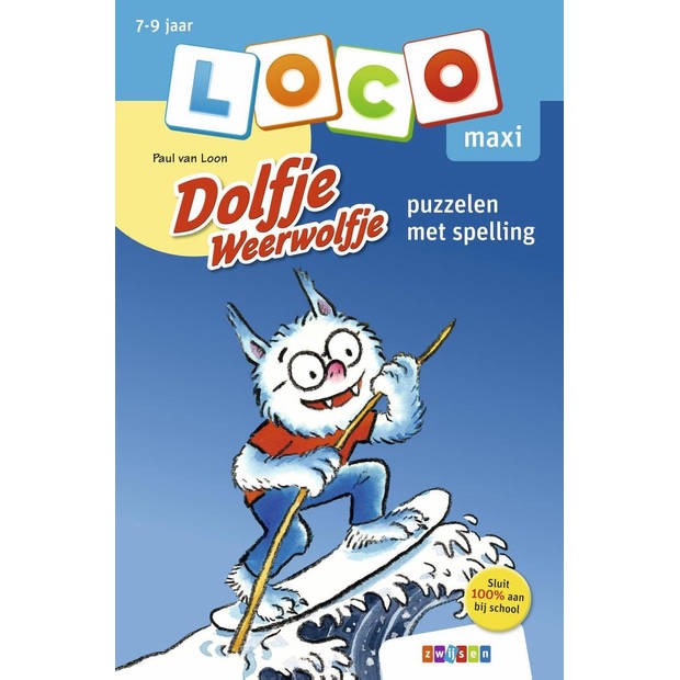 WPG Loco - Dolfje. 7+ - Maxi Puzzelen Met Spelling.