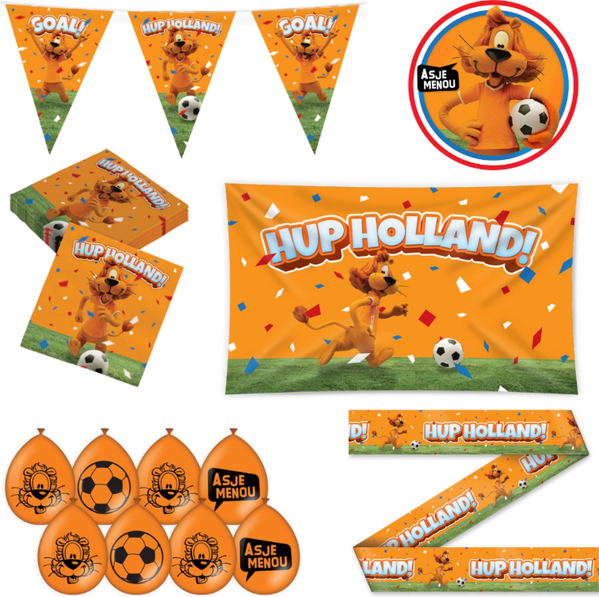 WK Versiering pakket Loeki! Oranje 3