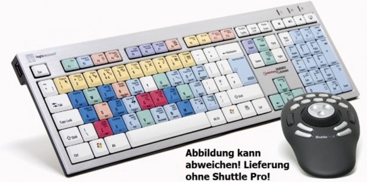 LogicKeyboard Cubase/Nuendo Keyboard dt. PC / Slim - Apple muizen en toetsenborden