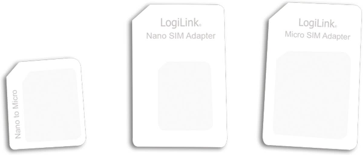 LogiLink AA0047 SIM card adapter SIM-/geheugenkaartadapter