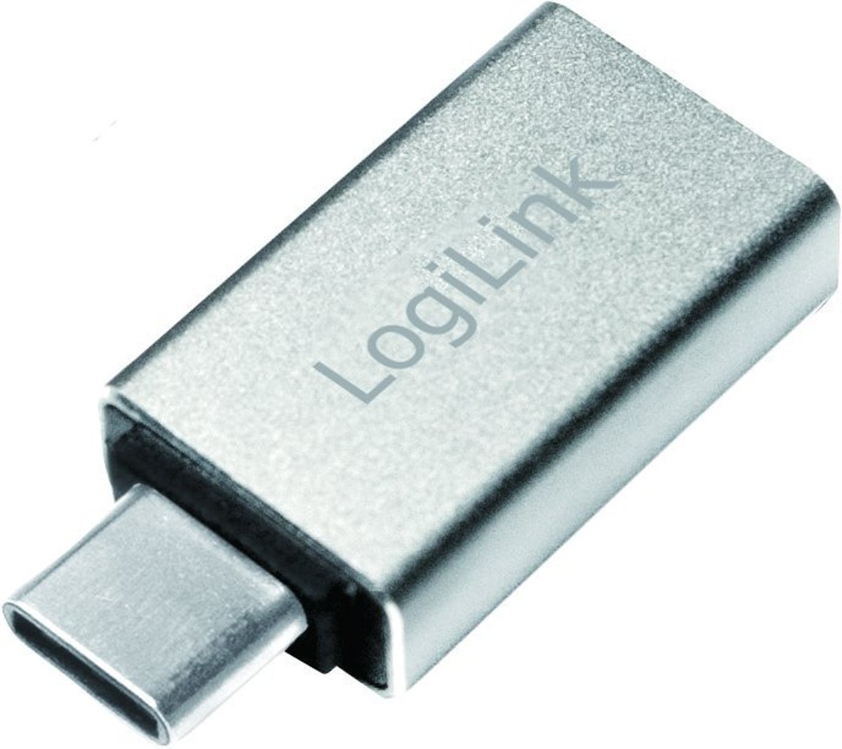 LogiLink AU0042 kabeladapter/verloopstukje USB 3.1 type-C USB 3.0 Zilver