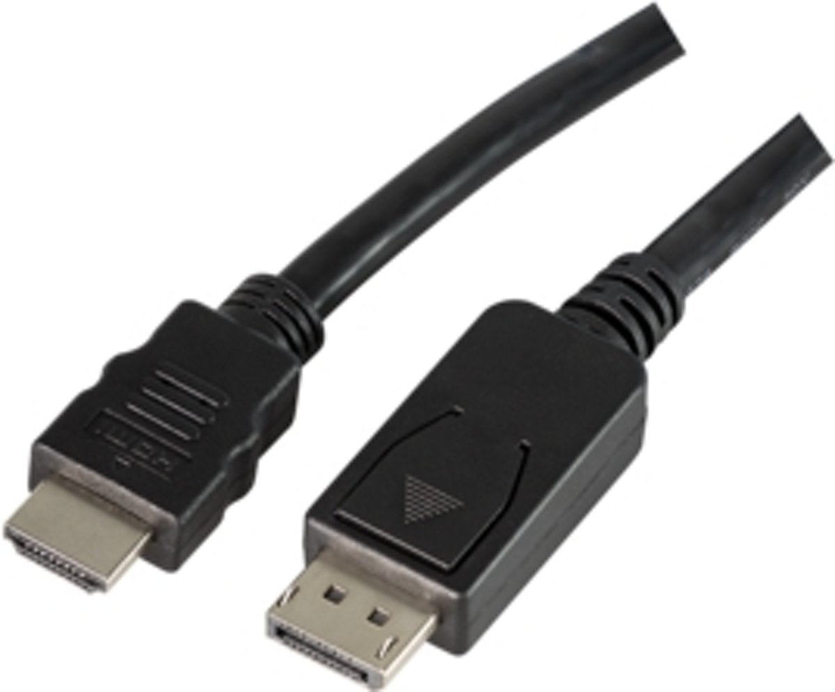 LogiLink CV0055B video kabel adapter 2 m HDMI Type A (Standard) DisplayPort