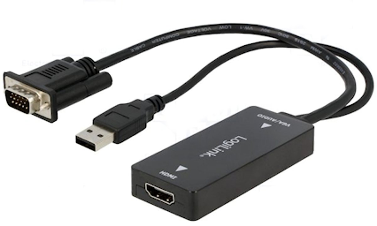 LogiLink CV0060 VGA + Audio naar HDMI converter