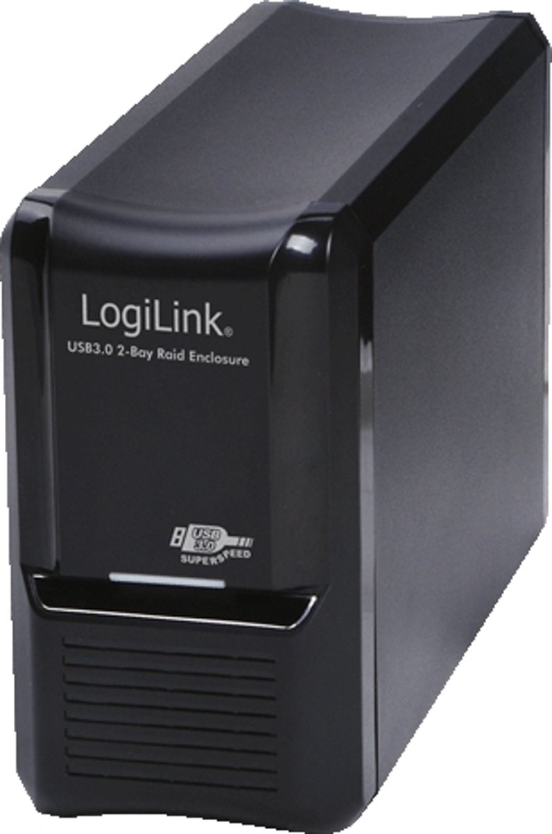 LogiLink Festplattengehäuse USB 3.0 2-Bay RAID