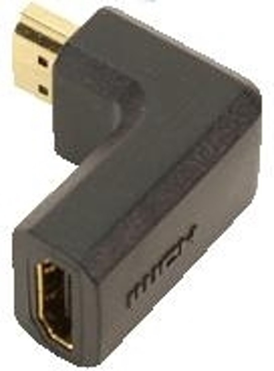 LogiLink HDMI Adapter HDMI HDMI Zwart kabeladapter/verloopstukje