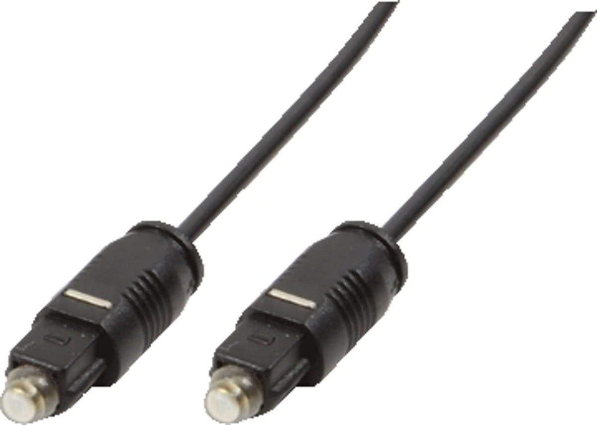 LogiLink Toslink - Toslink, 10m 10m TOSLINK TOSLINK Zwart audio kabel