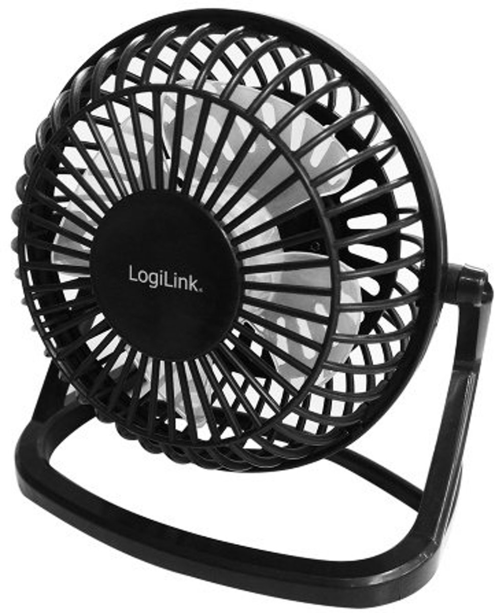 LogiLink USB Ventilator, schwarz