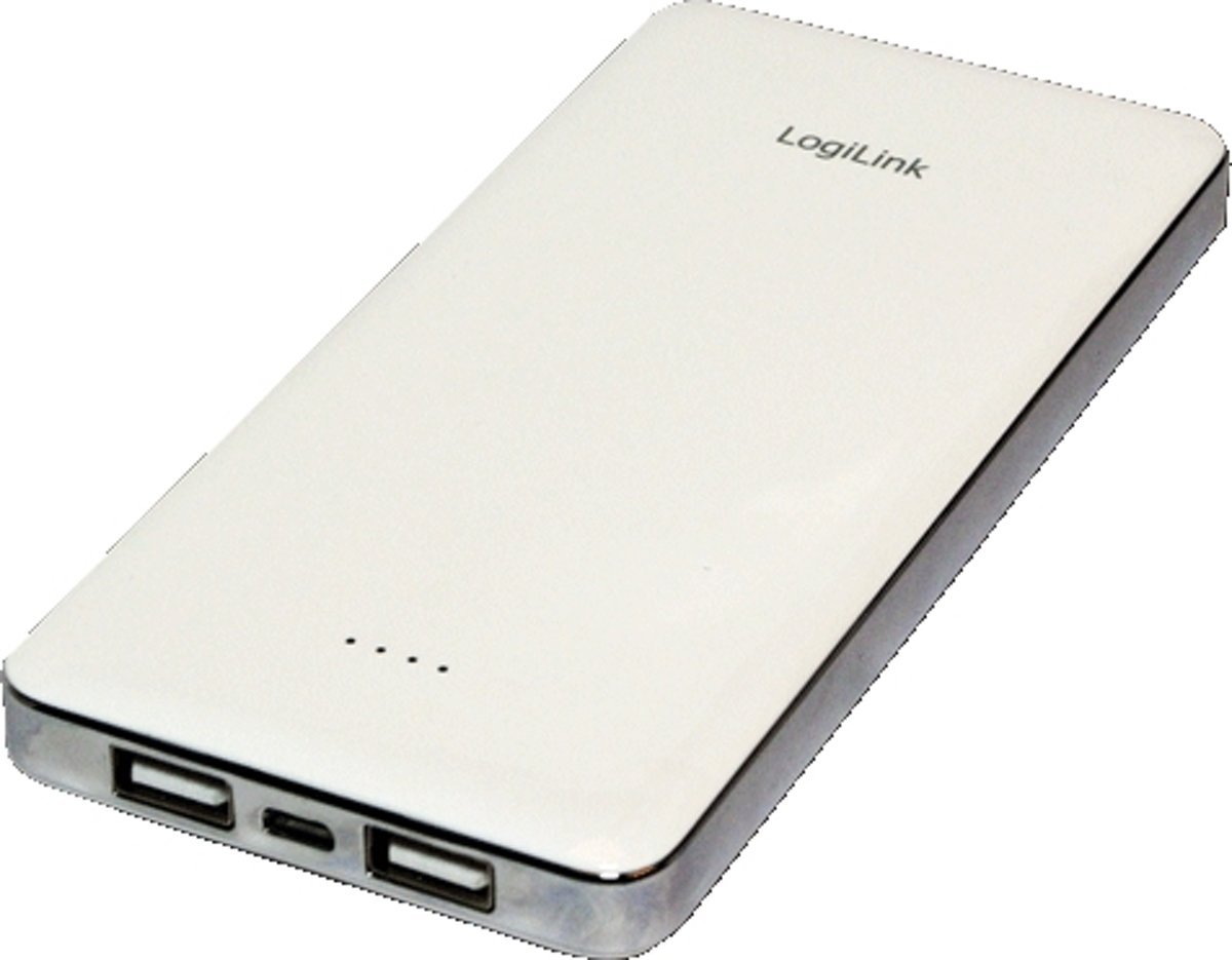 LogiLink oplaadbare batterijen/accus Mobile Power Bank, 12000 mAh, 5V, 1A