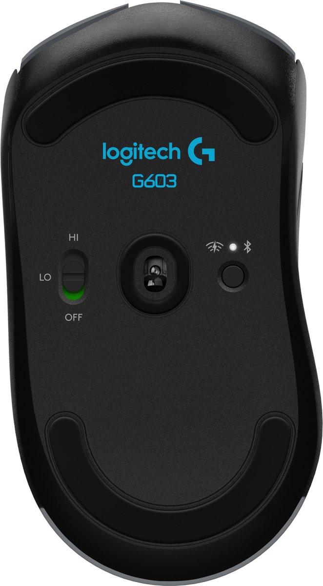 Logitech G603 muis RF draadloos + Bluetooth Optisch 12000 DPI Rechtshandig Zwart