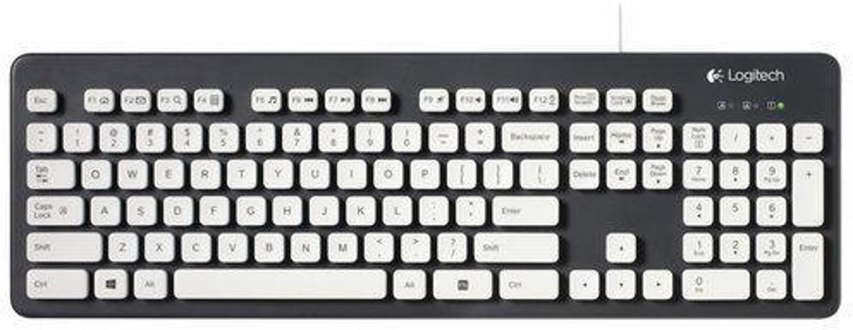 Logitech K310 Afwasbaar Toetsenbord - Azerty-toetsenbord