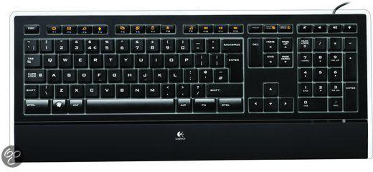 Logitech K740 Illuminated Keyboard - QWERTY