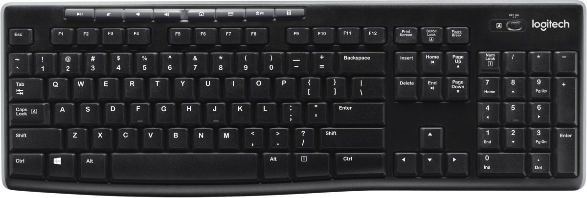 Logitech LGT-K270-US - QWERTY Toetsenbord - Zwart