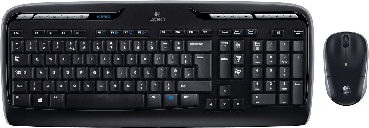   MK330 - Draadloos toetsenbord en Muis - Qwerty