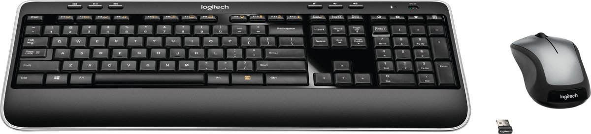 Logitech MK520 RF Draadloos QWERTY Spaans Zwart toetsenbord