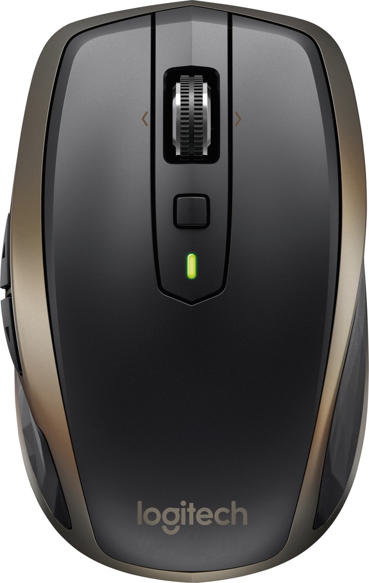 Logitech MX Anywhere 2 muis RF draadloos + Bluetooth Laser 1000 DPI Rechtshandig Grafiet