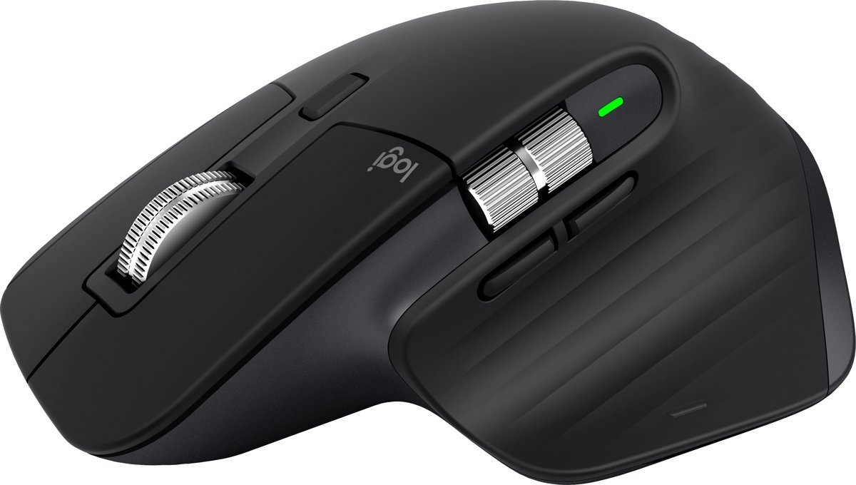 Logitech MX Master 3 for Business muis RF draadloos + Bluetooth Laser 4000 DPI Rechtshandig