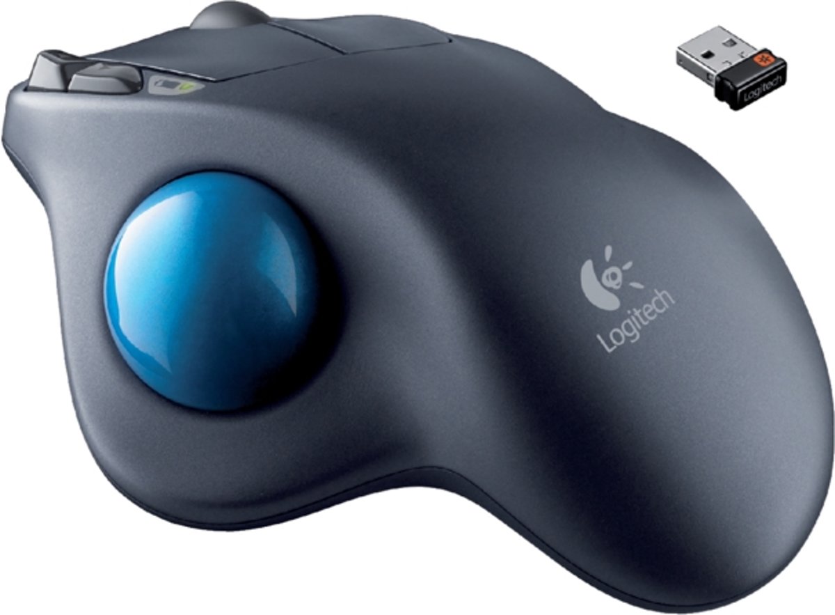 Muis logitech laser trackball m570 drl grijs