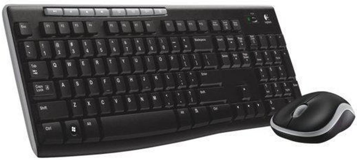 Toetsenbord Logitech Mk270 Draadloos Us-Layout