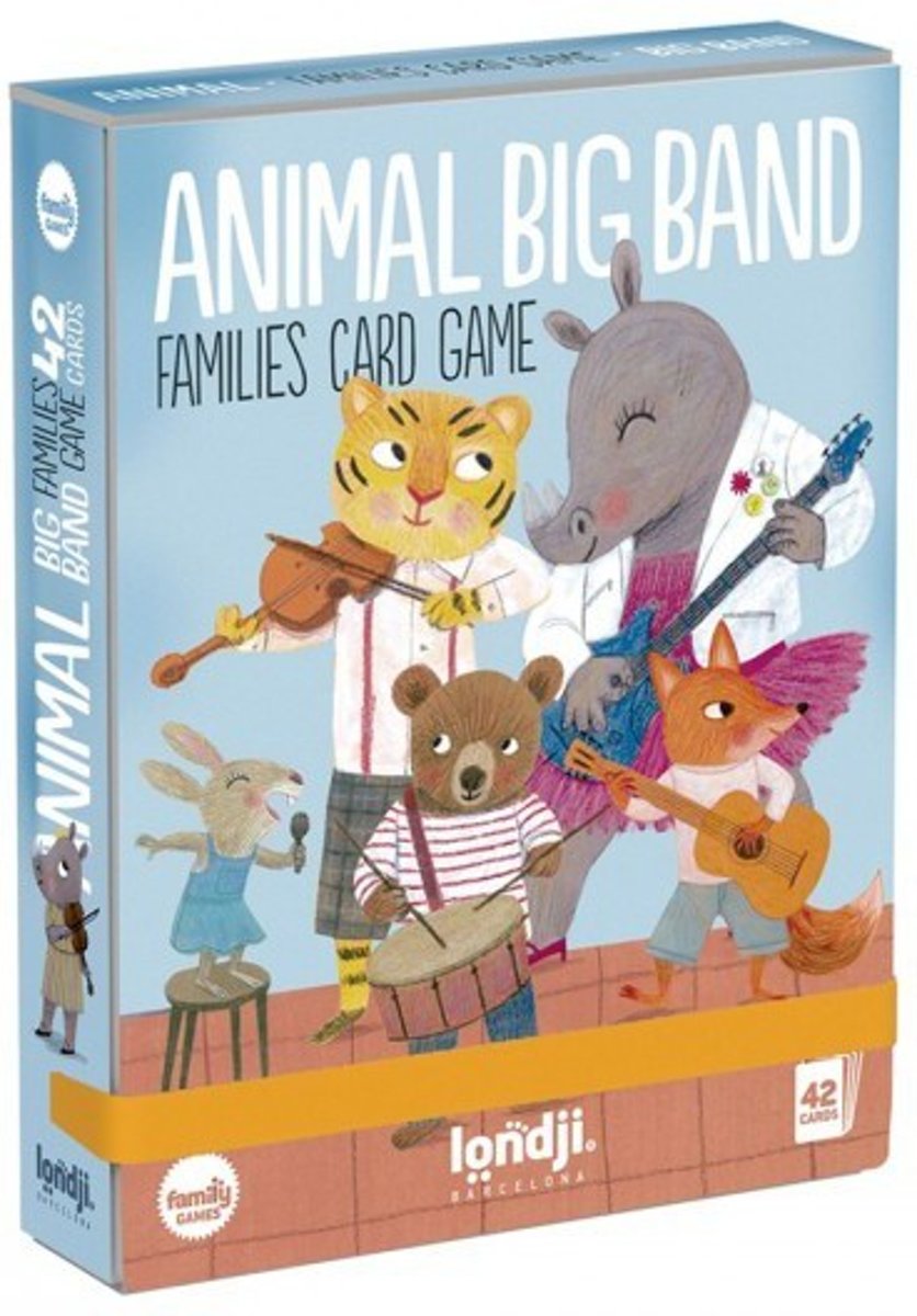 Animal big band kaartspel 3+ jaar - Londji